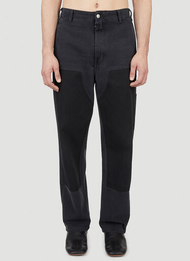 MM6 Maison Margiela 패널 진 블랙 mmm0151012