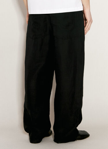 Eytys Titan Linen Pants Black eyt0356021