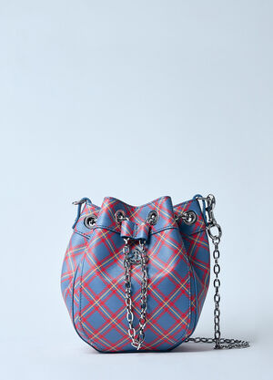 Vivienne Westwood Small Chrissy Bucket Bag Purple vvw0259012
