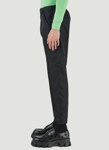 Prada Re-Nylon 直筒裤 黑 pra0145008