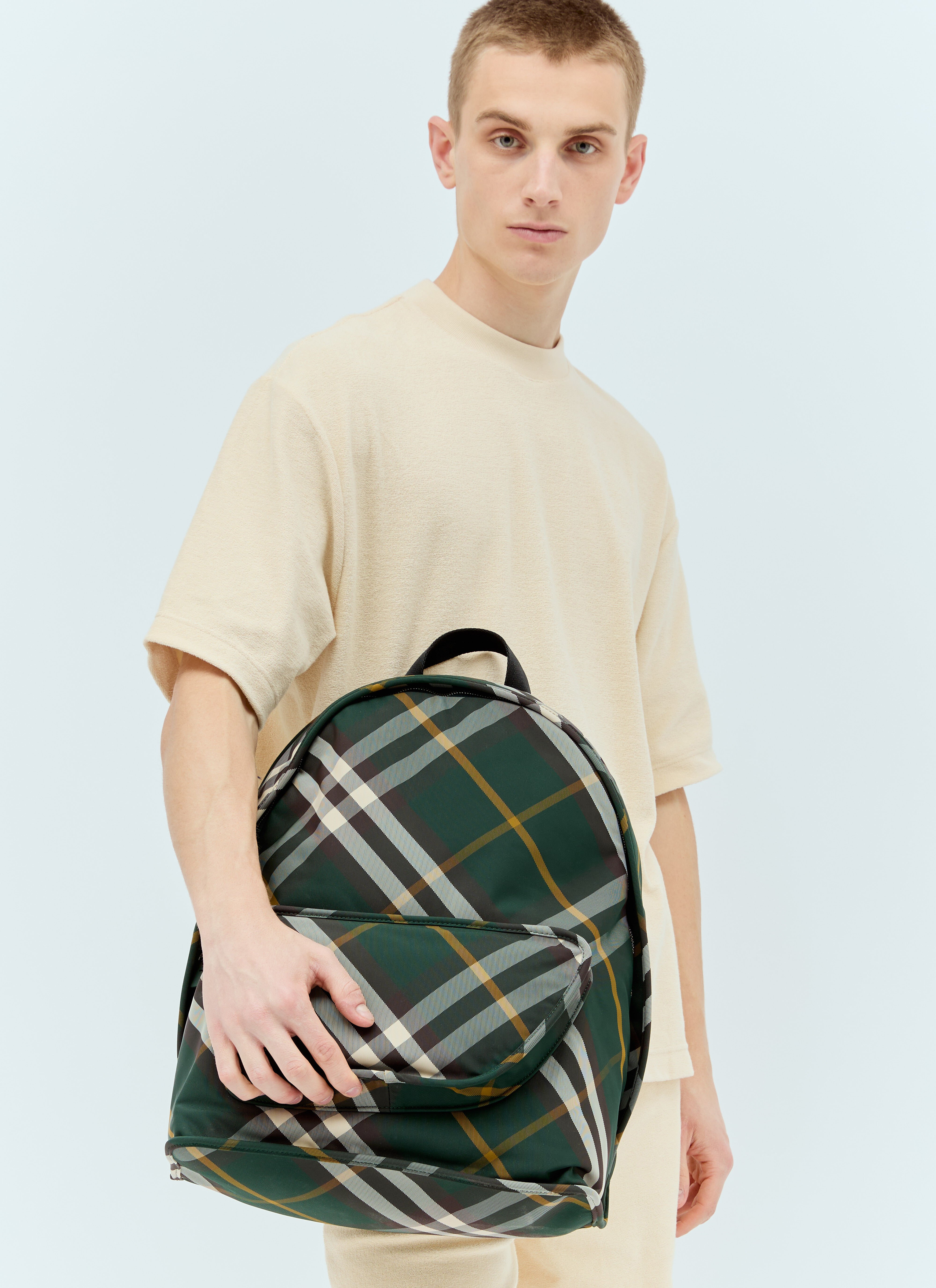 Burberry rucksack green best sale