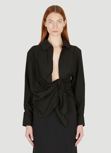 Jacquemus La Chemise Bahia 衬衫 黑 jac0248016