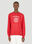 Pressure Logo Sun Sweatshirt Red prs0150004