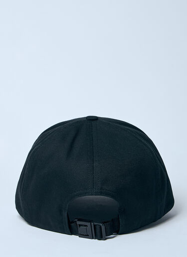 Moncler Logo Patch Baseball Cap Black mon0159055