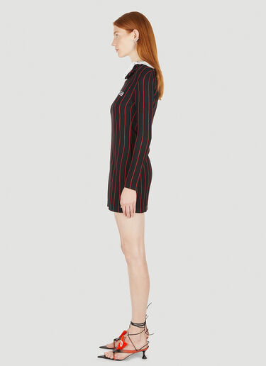 Y/Project x FILA Striped Polo Dress Black ypf0247003