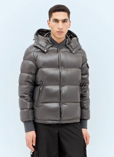 Moncler Maljasset Short Down Jacket Grey mon0157003