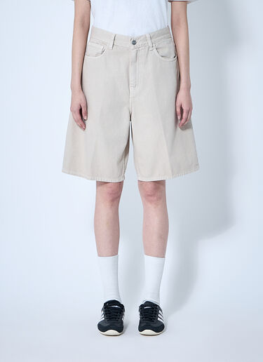 Carhartt WIP Brandon Denim Shorts Beige wip0259005