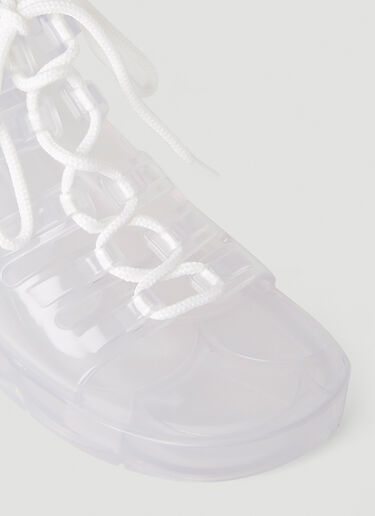 Bottega Veneta Jelly Heeled Sandals Transparent bov0251146