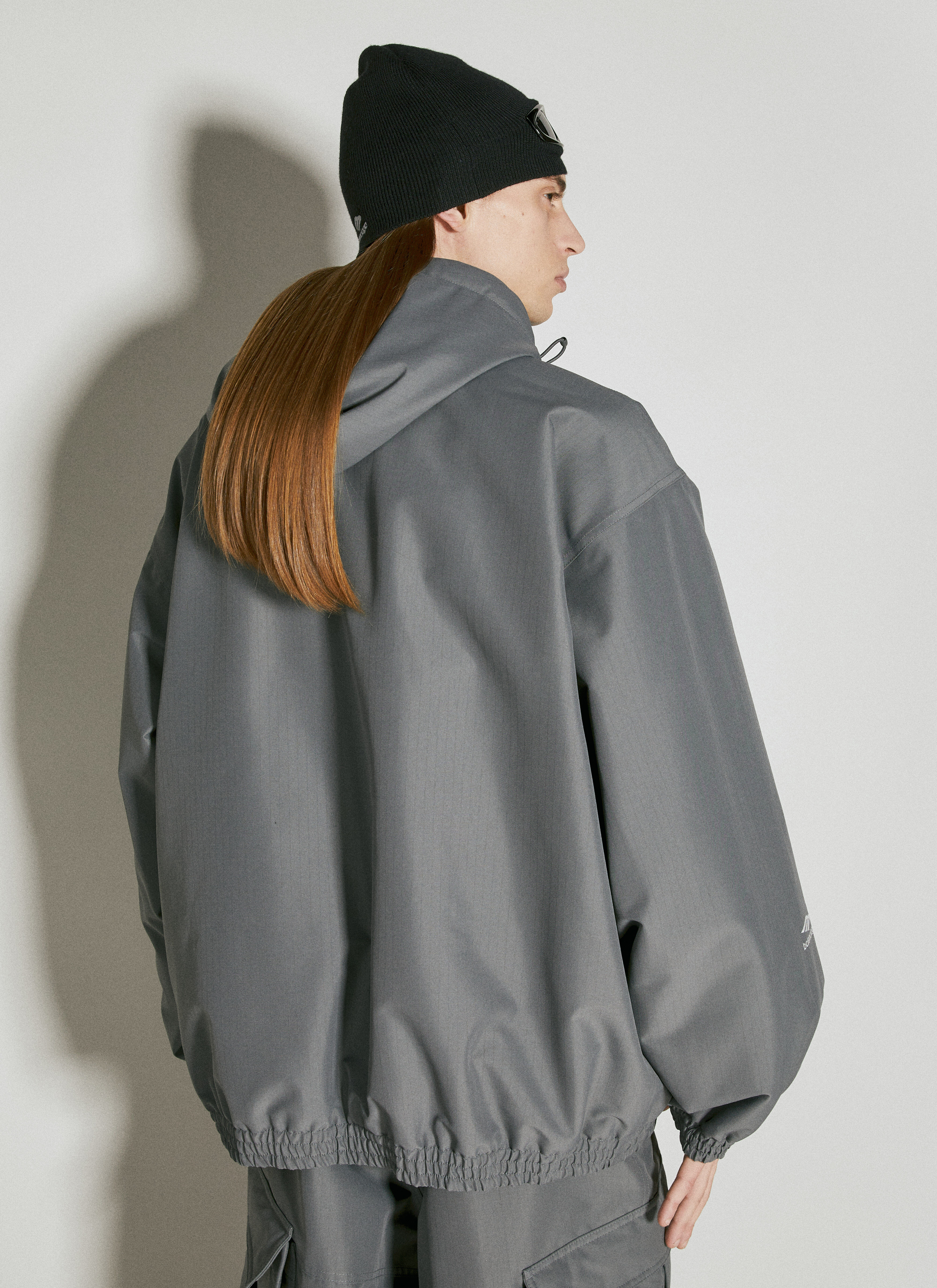 Balenciaga Men's' 3B Sports Icon Ski Parka in Grey | LN-CC®