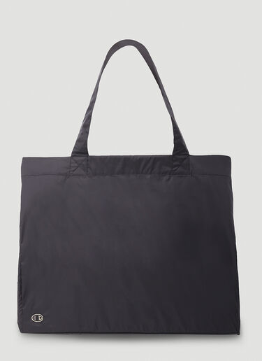 Rick Owens x Champion Logo Tote Bag Black roc0353002