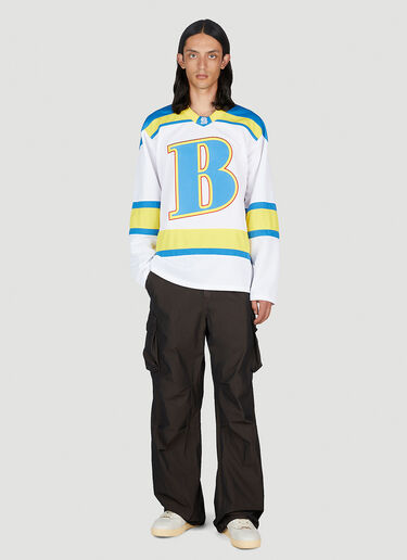 Better Gift Shop Hockey Sweatshirt White bfs0154003