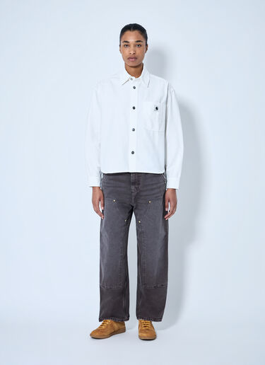 LN-CC® - Carhartt WIP: Georgia Shirt Jacket - White Carhartt WIP Georgia Shirt Jacket White wip0265003