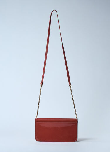 Saint Laurent Cassandre Phone Case On Chain Red sla0259085