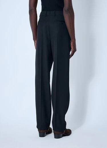 Saint Laurent Tuxedo High Rise Pants Black sla0159009