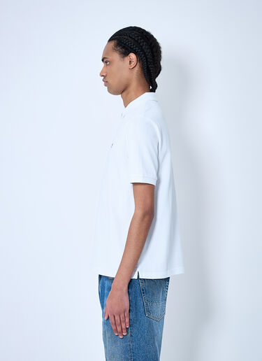 Noah Pique Polo Shirt White noa0160005