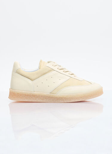 MM6 Maison Margiela 6 Court Sneakers Yellow mmm0255017