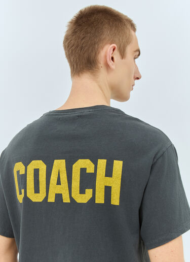 Gallery Dept. Dept Student/Coach 양면 티셔츠 블랙 gdp0158005