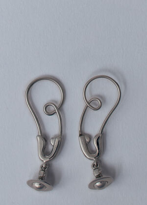 Vivienne Westwood Maxima Earrings Silver vvw0260036