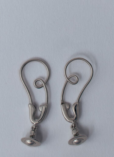 Vivienne Westwood Maxima Earrings Silver vvw0260036