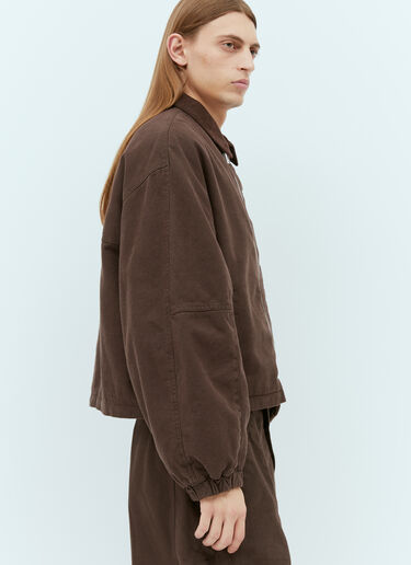 Le Blouson Trivela Utility Jacket Jacquemus Le Blouson Trivela Utility Jacket Brown jac0154002
