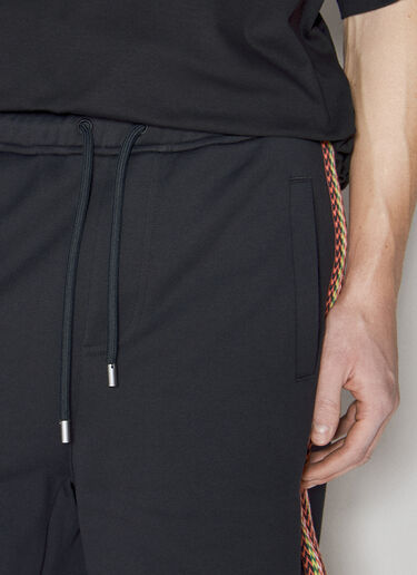 Lanvin Side Curb Shorts Black lnv0155007
