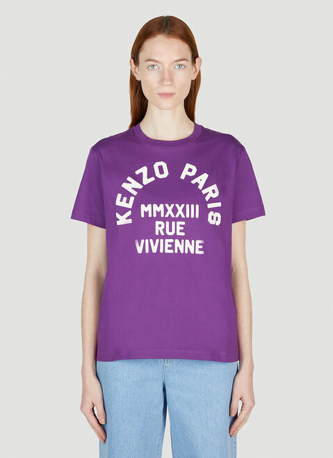 Kenzo Rue Vivienne T-Shirt Green knz0253017