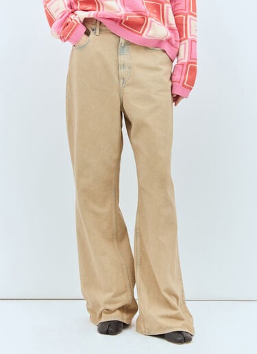 2022 Relaxed-Fit Jeans Acne Studios 2022 Relaxed-Fit Jeans Beige acn0257012