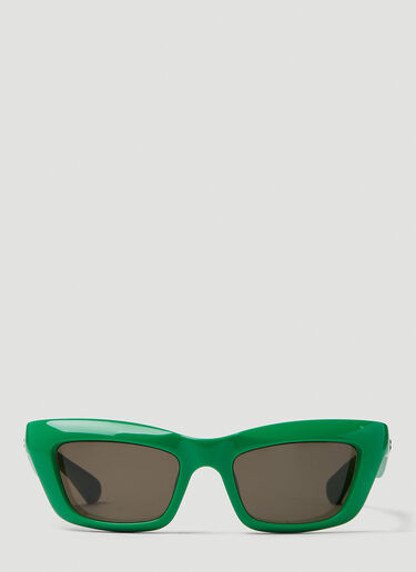Bottega Veneta BV1182S 猫眼形太阳镜 绿 bov0342013