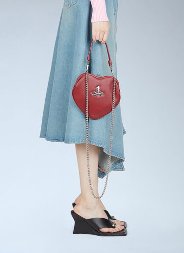 Vivienne Westwood Belle Heart Frame Purse Red vvw0253032