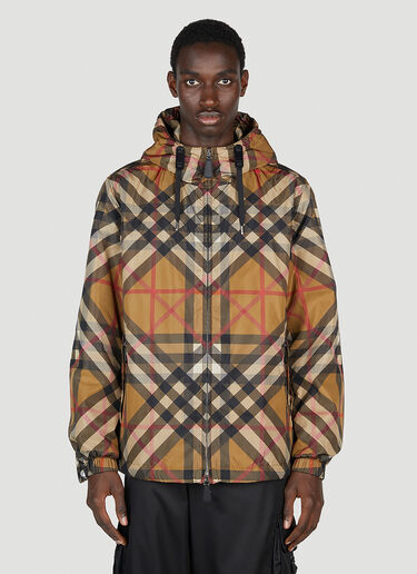 Burberry 格纹防雨夹克 米色 bur0151023