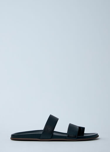 The Row Hugh Sandals Black row0260024