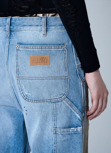 MM6 Maison Margiela 5 Pocket Jeans Blue mmm0260004