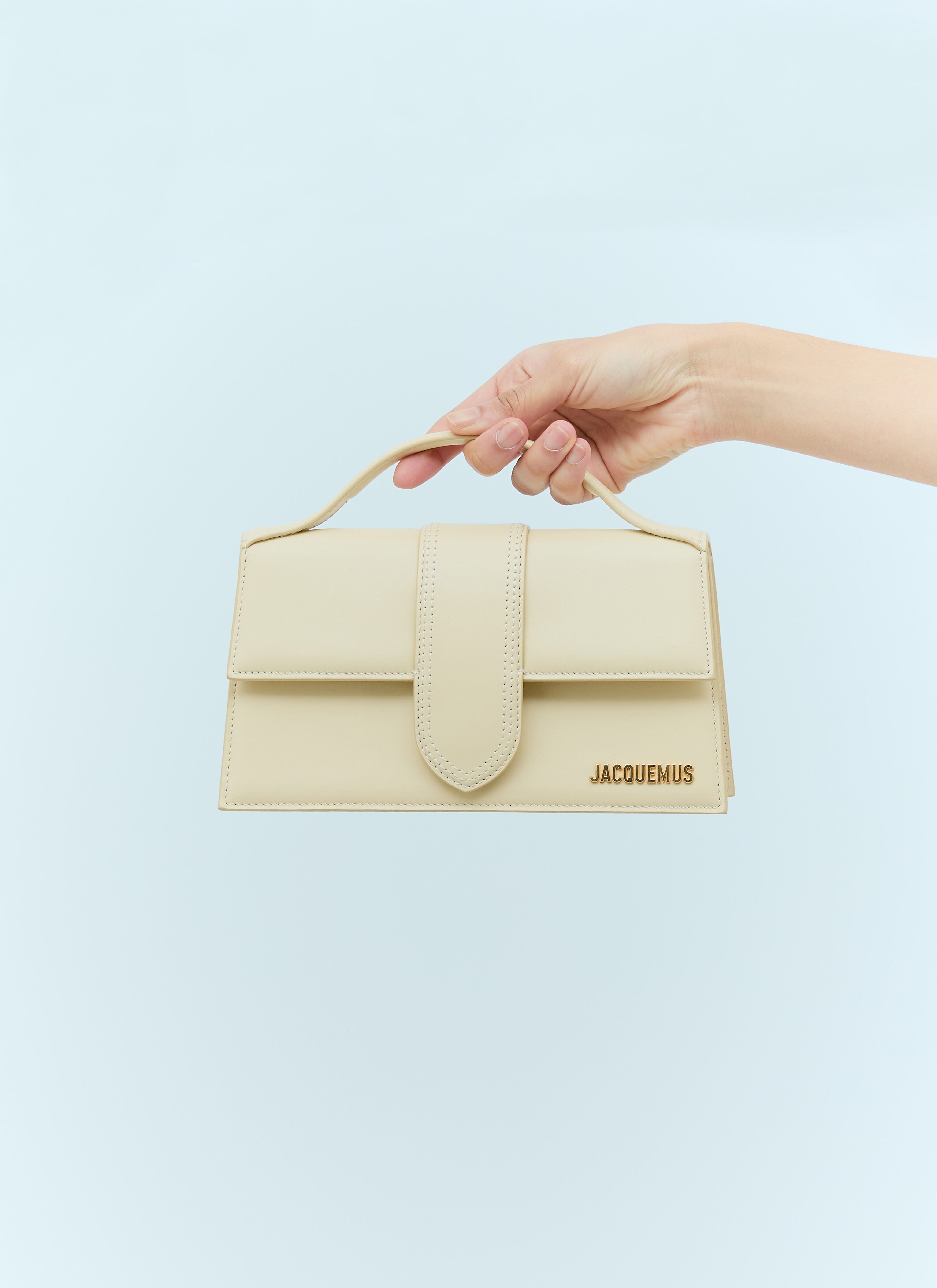 Jacquemus Women s Le Grand Bambino Shoulder Bag in Cream LN CC