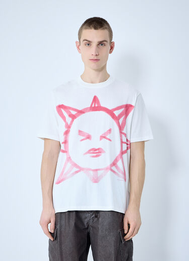 Our Legacy Squinting Sun T-Shirt White our0160004