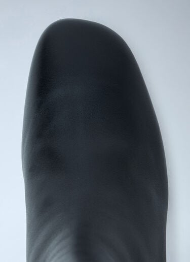 Toteme Soft Nappa Ankle Boots Black tot0265025