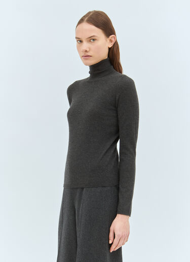 Max Mara 羊绒高领针织衫 灰色 max0258031