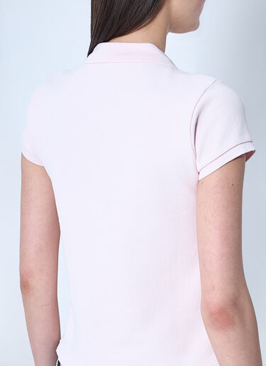 Alexander Wang 解构 polo 衫  粉色 awg0260005