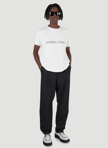 Saint Laurent ロゴTシャツ ホワイト sla0145013