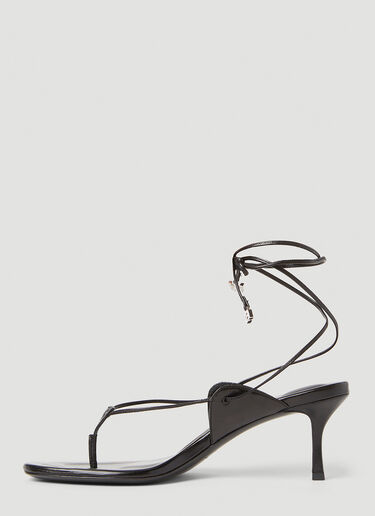 Alexander Wang Lucienne Heeled Sandals Black awg0252020