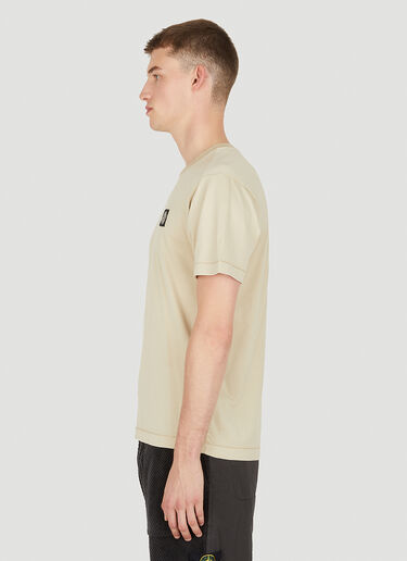 Stone Island 컴퍼스 패치 티셔츠 베이지 sto0150050