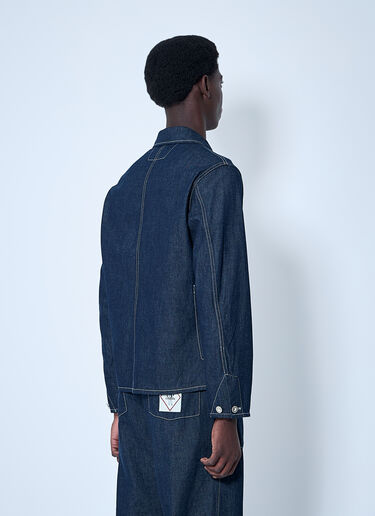 C.P. Company 3/1 Denim Chore Jacket Blue pco0159006