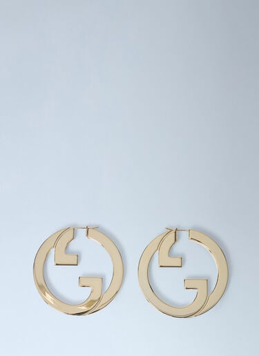 互扣 G 耳环 Gucci 互扣 G 耳环 金色 guc0261139