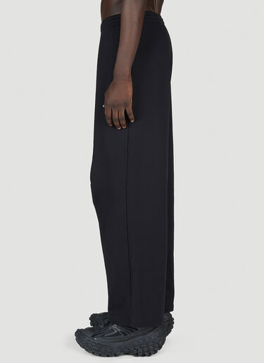 Baggy Logo Print Sweatpants Balenciaga Baggy Logo Print Sweatpants Black bal0154024