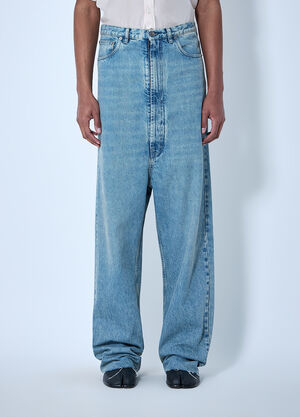 Maison Margiela Wide-Leg Denim Trousers Blue mla0164107