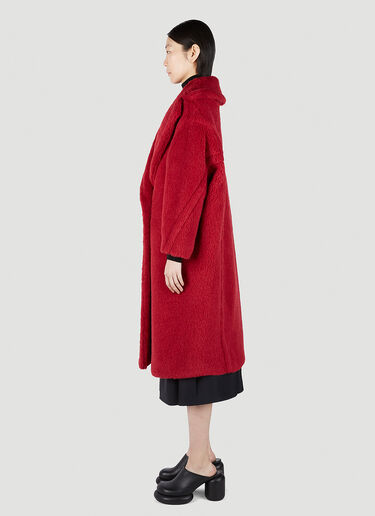Max Mara Special Edition Teddy Bear Icon Coat Red max0251003