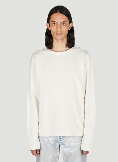 Inverted Sweatshirt Our Legacy Inverted Sweatshirt Cream our0152005