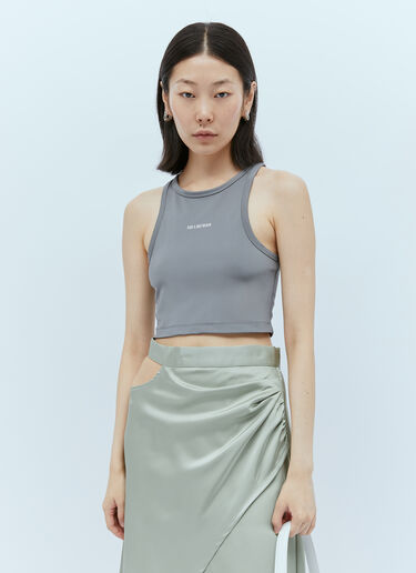 Han Kjøbenhavn 크롭 레이서 탱크탑 그레이 han0253013