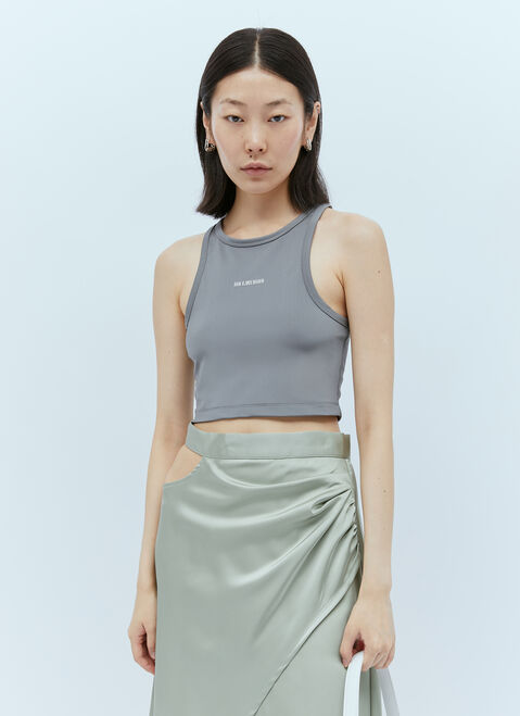 Han Kjøbenhavn Cropped Racer Tank Top 그린 han0253005