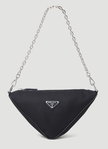 Prada Traingle Shoulder Bag Black pra0254033