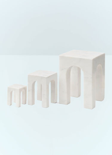 Gejst Arkis Bookend Trio White wps0691340